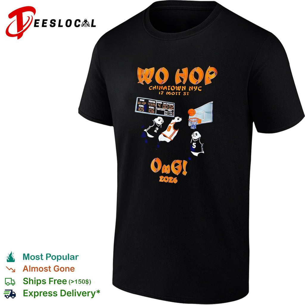Wo Hop Chinatown NYC 17 Mott St shirt
