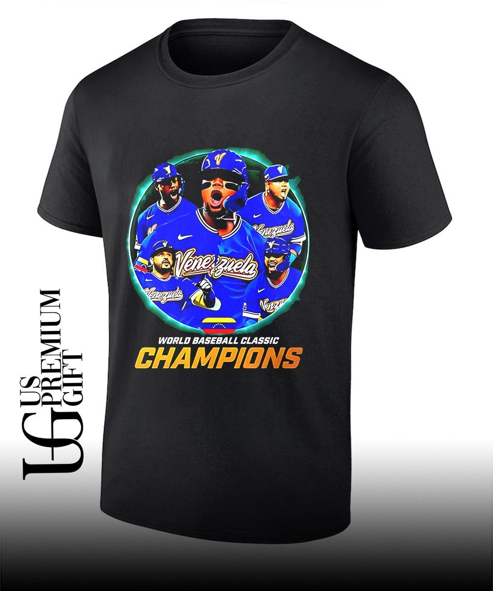 World Baseball Classic Champions 2026 Venezuela baseball shirt