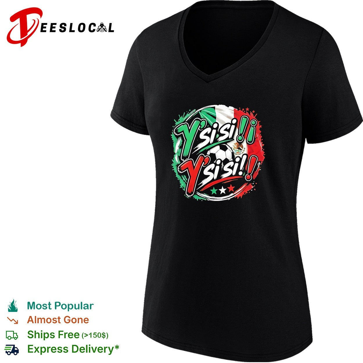Y’si si Mexico soccer fan chant shirt