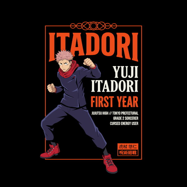 Yuji Itadori First Year Jujutsu