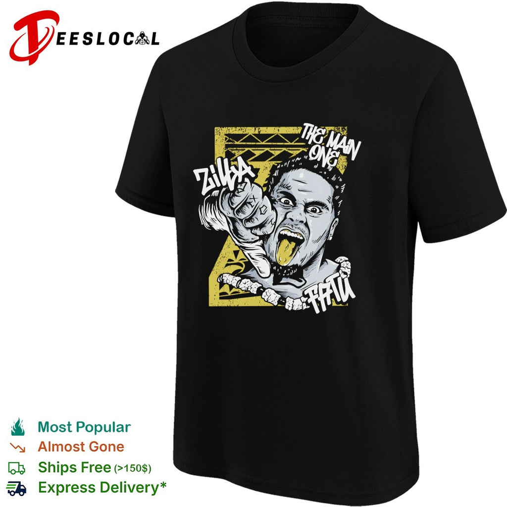 Zilla Fatu The Main One Pro Wrestling shirt