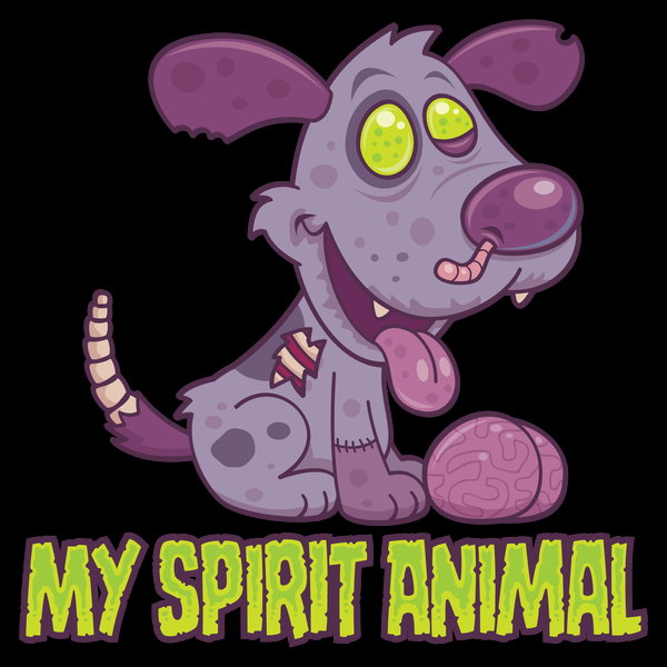 Zombie Puppy Is My Spirit Animal