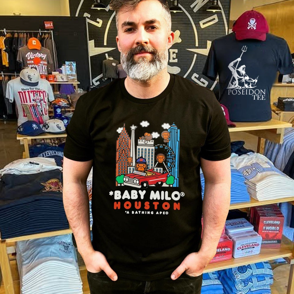 A Ma Maniere Baby Milo Houston A Bathing Ape City T-shirt