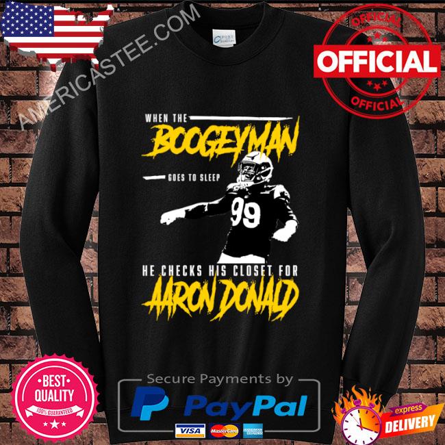 Aaron Donald boogeyman los angeles football fan shirt