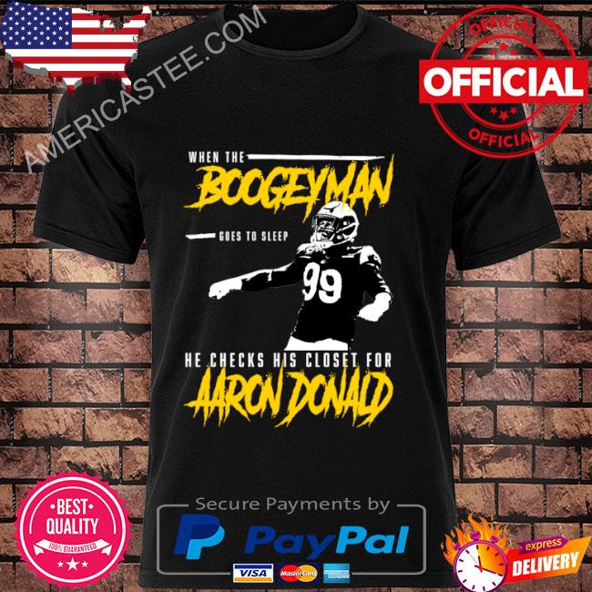 Aaron Donald boogeyman los angeles football fan shirt