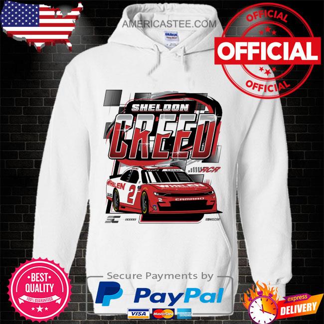 Action racing sheldon creed #2 whelen nascar shirt