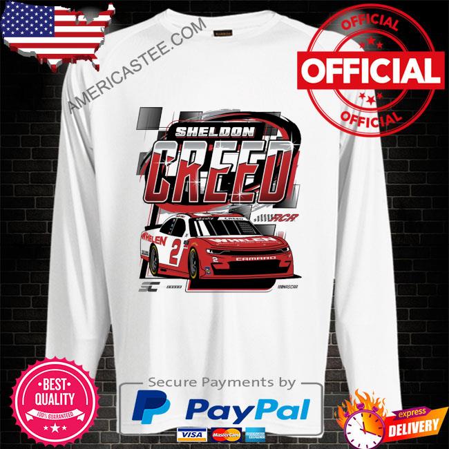 Action racing sheldon creed #2 whelen nascar shirt