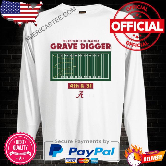 Alabama – ncaa football 4th & 31 player shirt