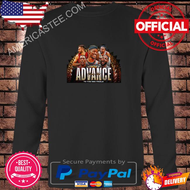All NBA games matchups advance miami heat to the NBA finals shirt