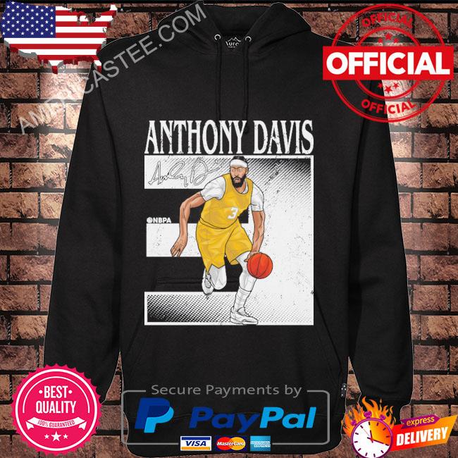 Anthony davis los angeles l number signature shirt