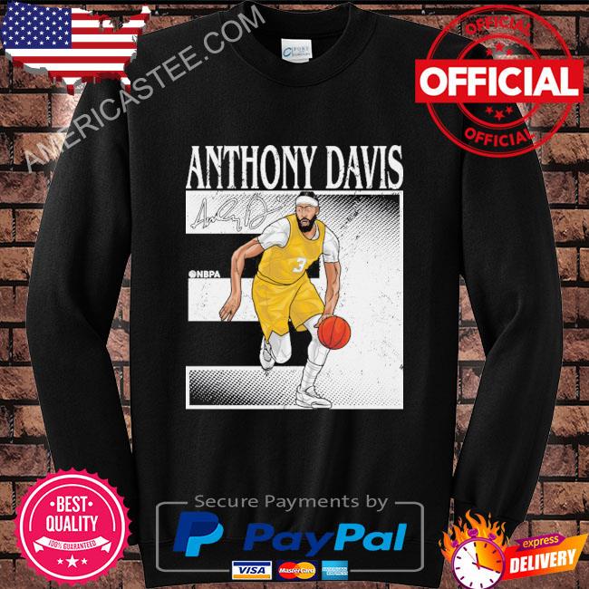 Anthony davis los angeles l number signature shirt