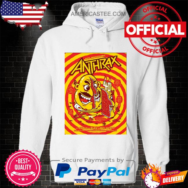 Anthrax 40th Anniversary Boeing Center At Tech Port San Antonio Shirt