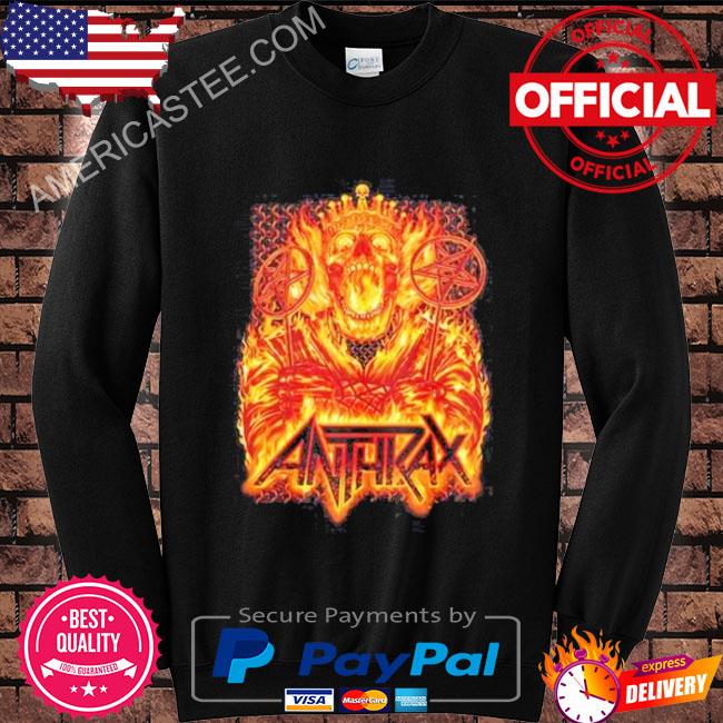 Anthrax 40Th Anniversary North American Tour 2023 Merch Anthrax North American Tour 2023 T-Shirt