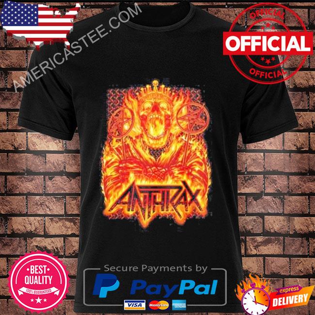 Anthrax 40Th Anniversary North American Tour 2023 Merch Anthrax North American Tour 2023 T-Shirt