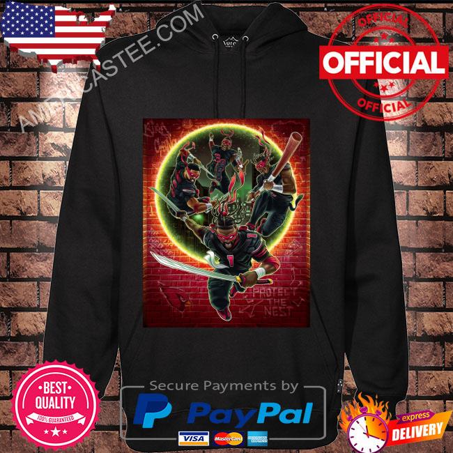 Arizona cardinals cowabunga says it all protect the nest shirt