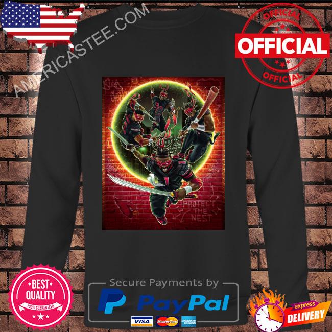 Arizona cardinals cowabunga says it all protect the nest shirt