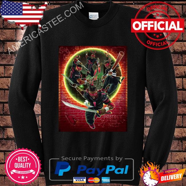 Arizona cardinals cowabunga says it all protect the nest shirt