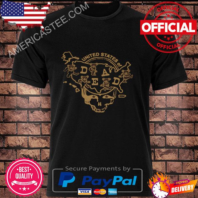 Arizona United States Of Dead Map T-Shirt