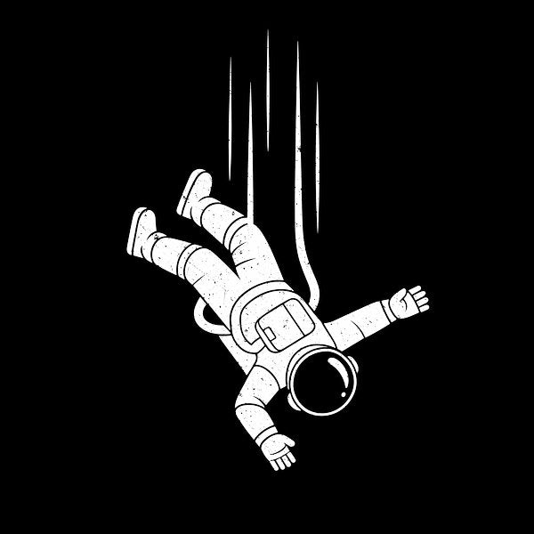 Astronaut Falling
