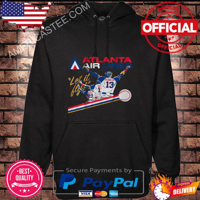 Atlanta airlines let it fly shirt