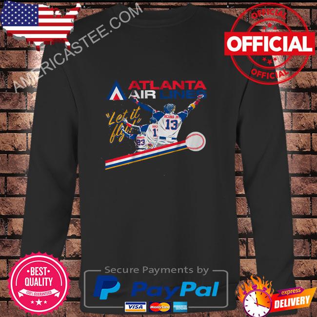 Atlanta airlines let it fly shirt