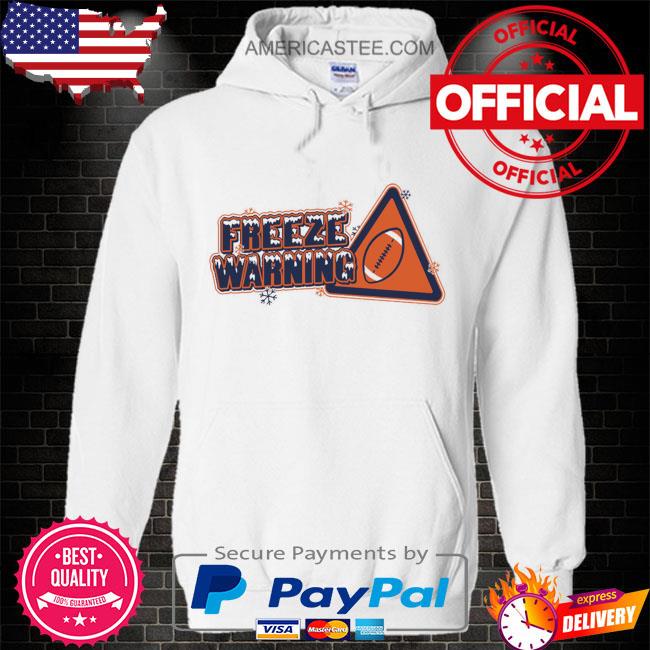 Auburn freeze warning football shirt