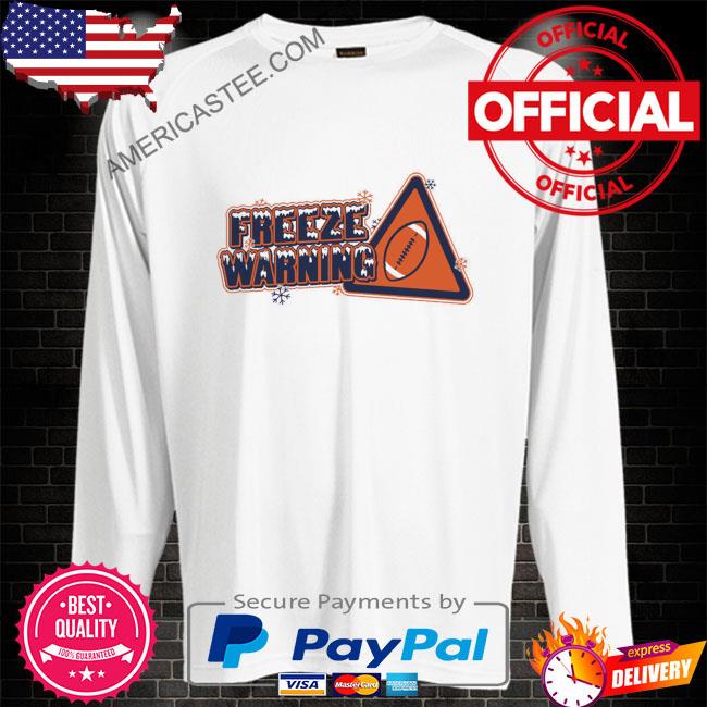 Auburn freeze warning football shirt