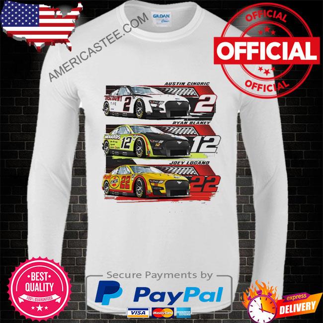 Austin cindric ryan blaney joey logano team penske lineup shirt