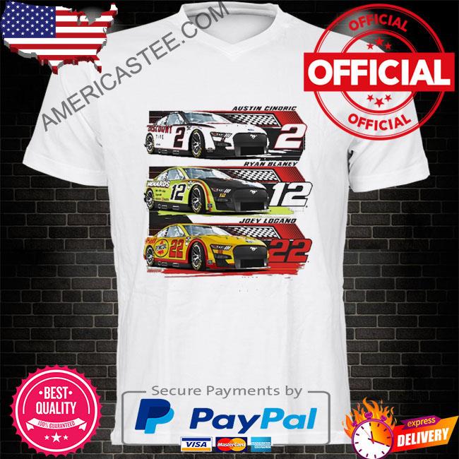 Austin cindric ryan blaney joey logano team penske lineup shirt