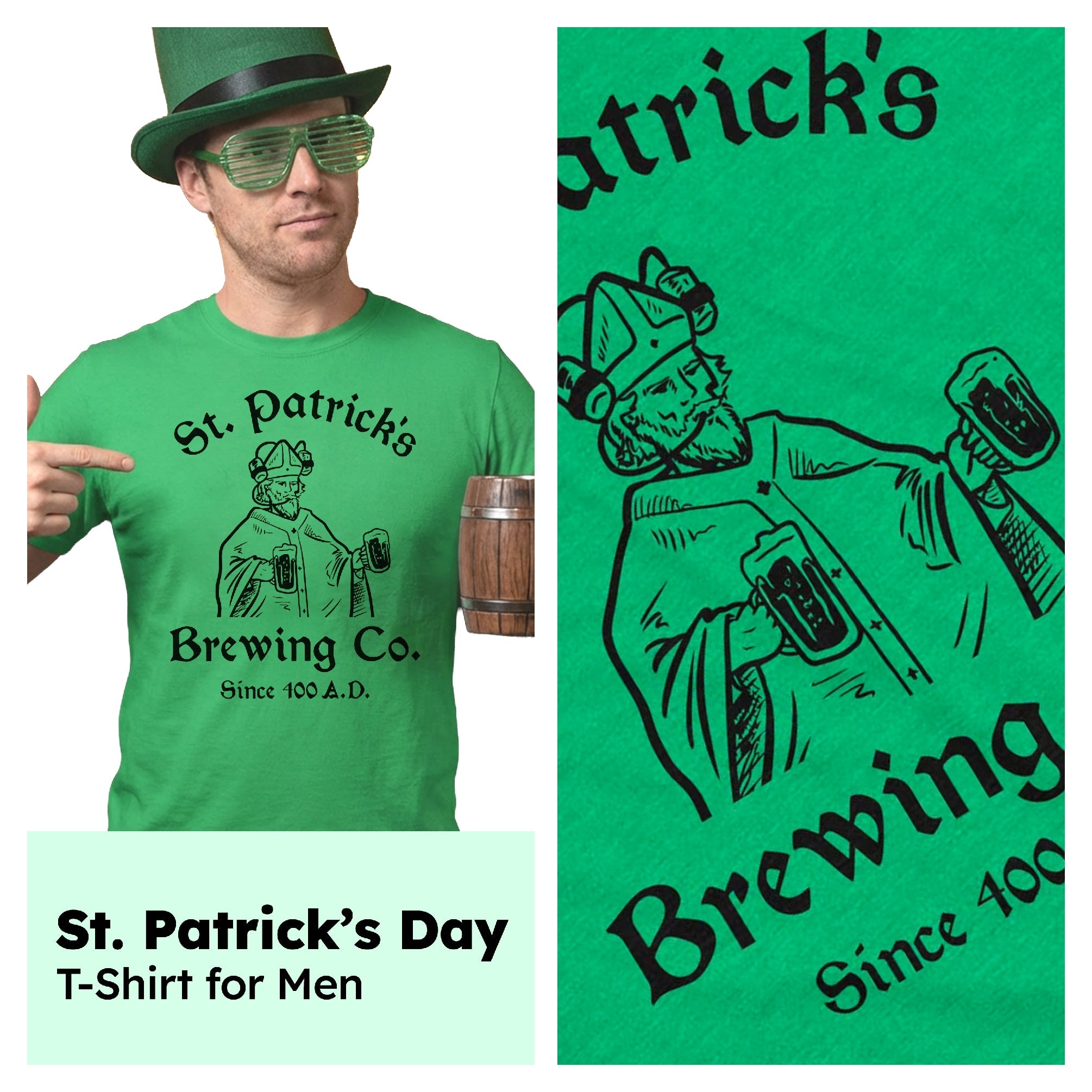 St Patricks Brewing Co Men's T Shirt