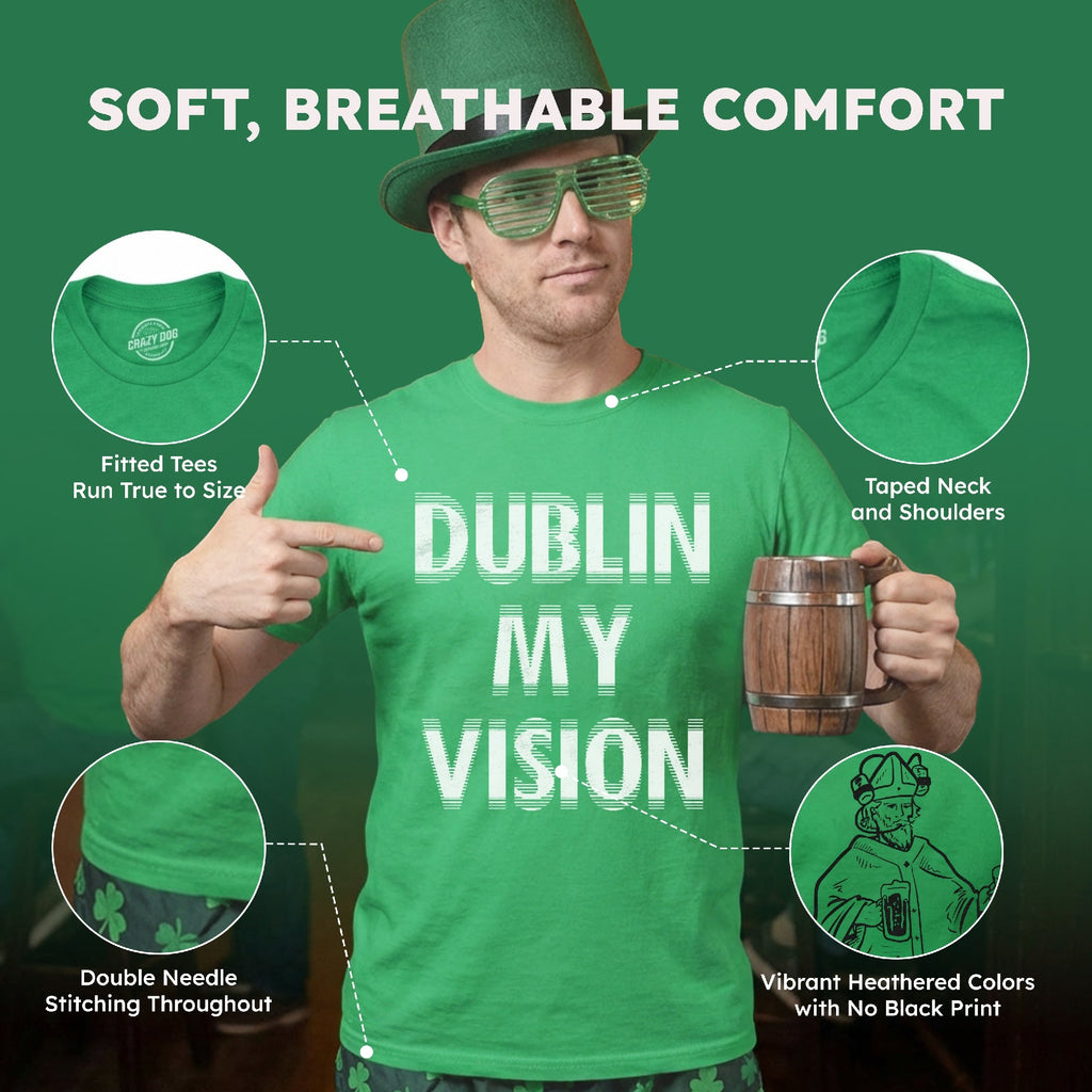 Dublin My Vision Men's T Shirt