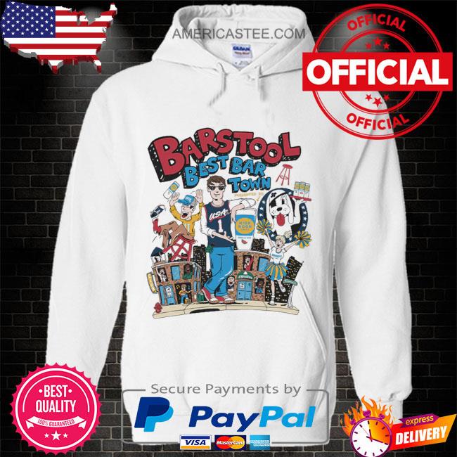 Barstool best bar town 2023 shirt