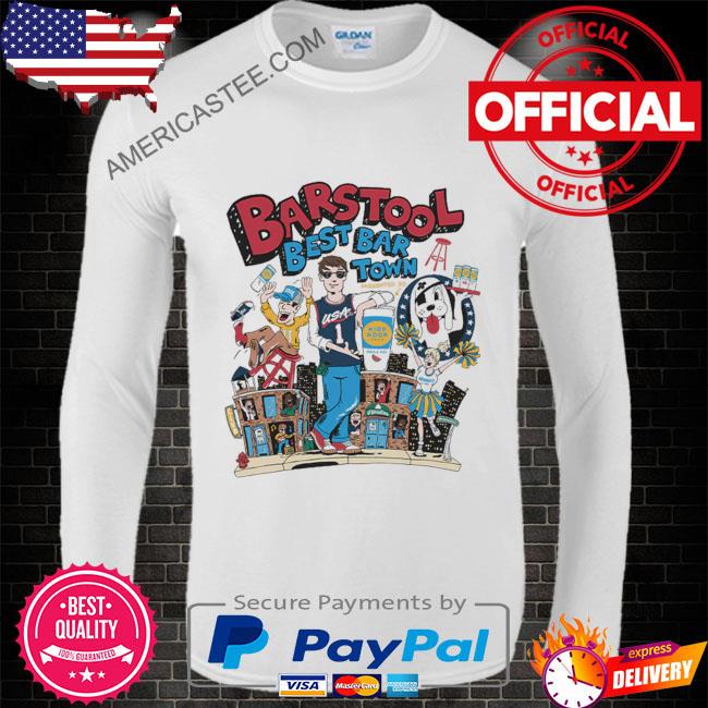 Barstool best bar town 2023 shirt