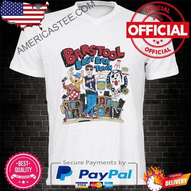 Barstool best bar town 2023 shirt
