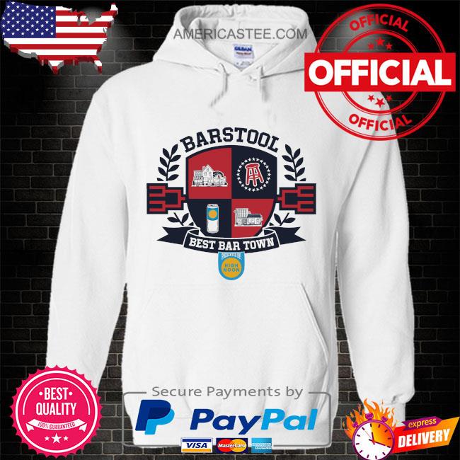 Barstool best bar town logo shirt