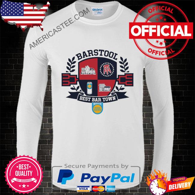 Barstool best bar town logo shirt