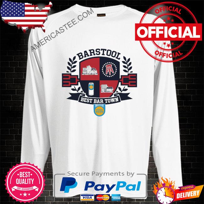 Barstool best bar town logo shirt