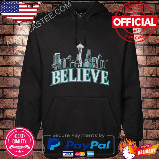 Barstool sports believe sea shirt seattle mariners black shirt