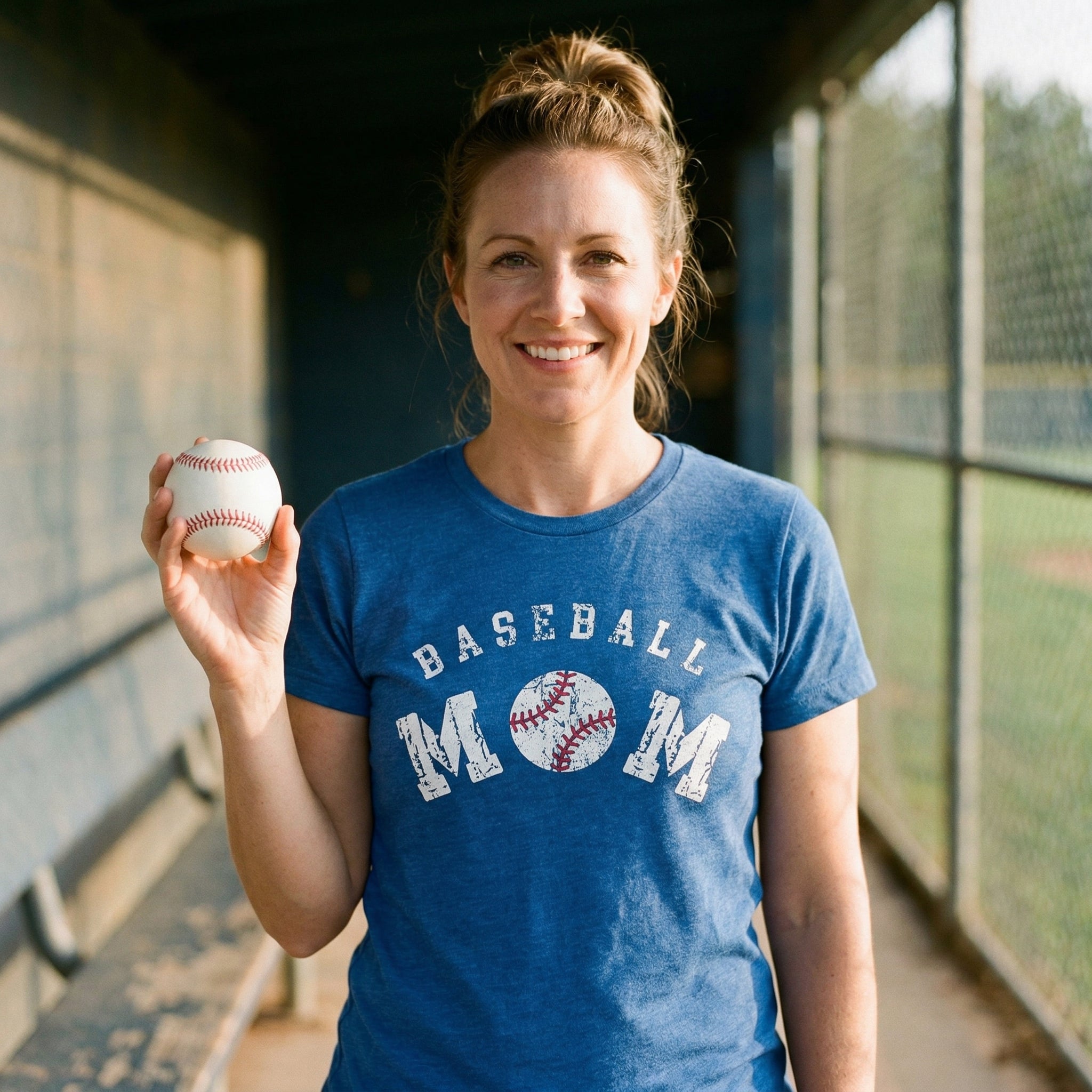 Baseball Mom Women's T Shirt