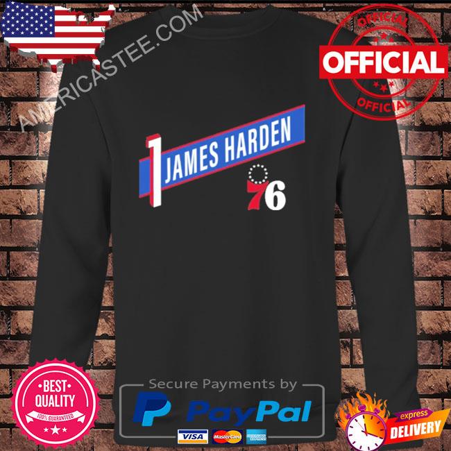 Basketball james harden royal philadelphia 76ers full-court shirt