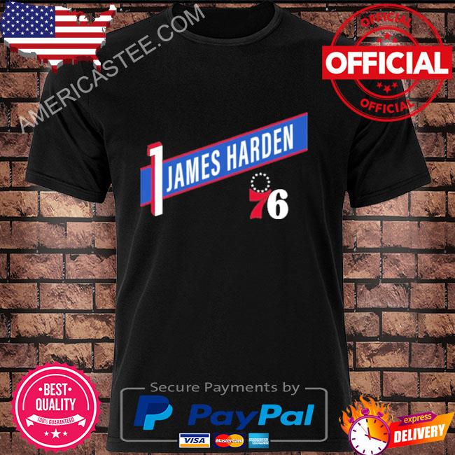 Basketball james harden royal philadelphia 76ers full-court shirt