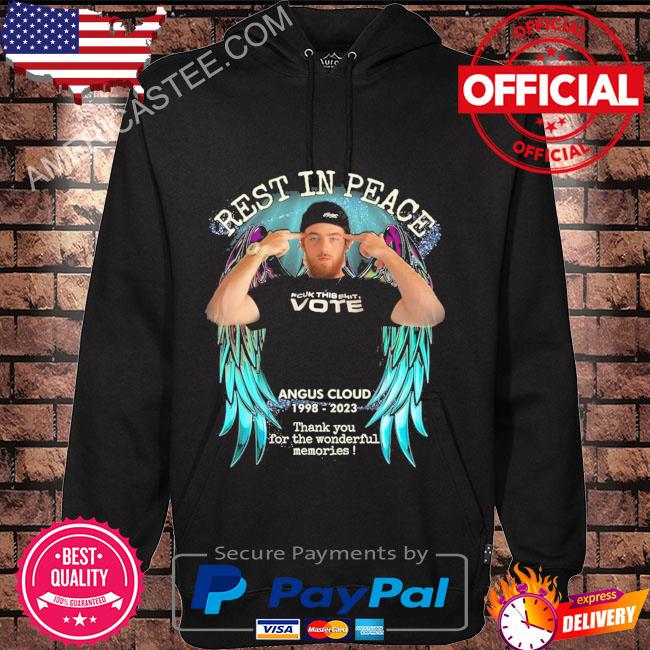in peace Rip angus cloud 1998 2023 thank you for the wonderful memories shirt