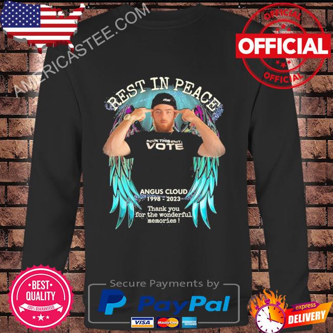 in peace Rip angus cloud 1998 2023 thank you for the wonderful memories shirt