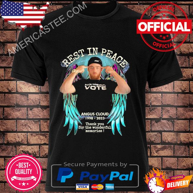 in peace Rip angus cloud 1998 2023 thank you for the wonderful memories shirt