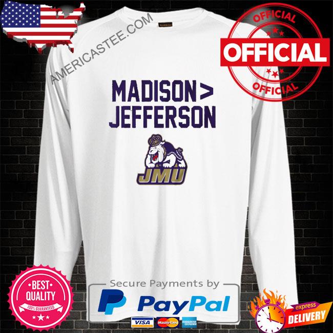 Jmu football madison Jefferson shirt