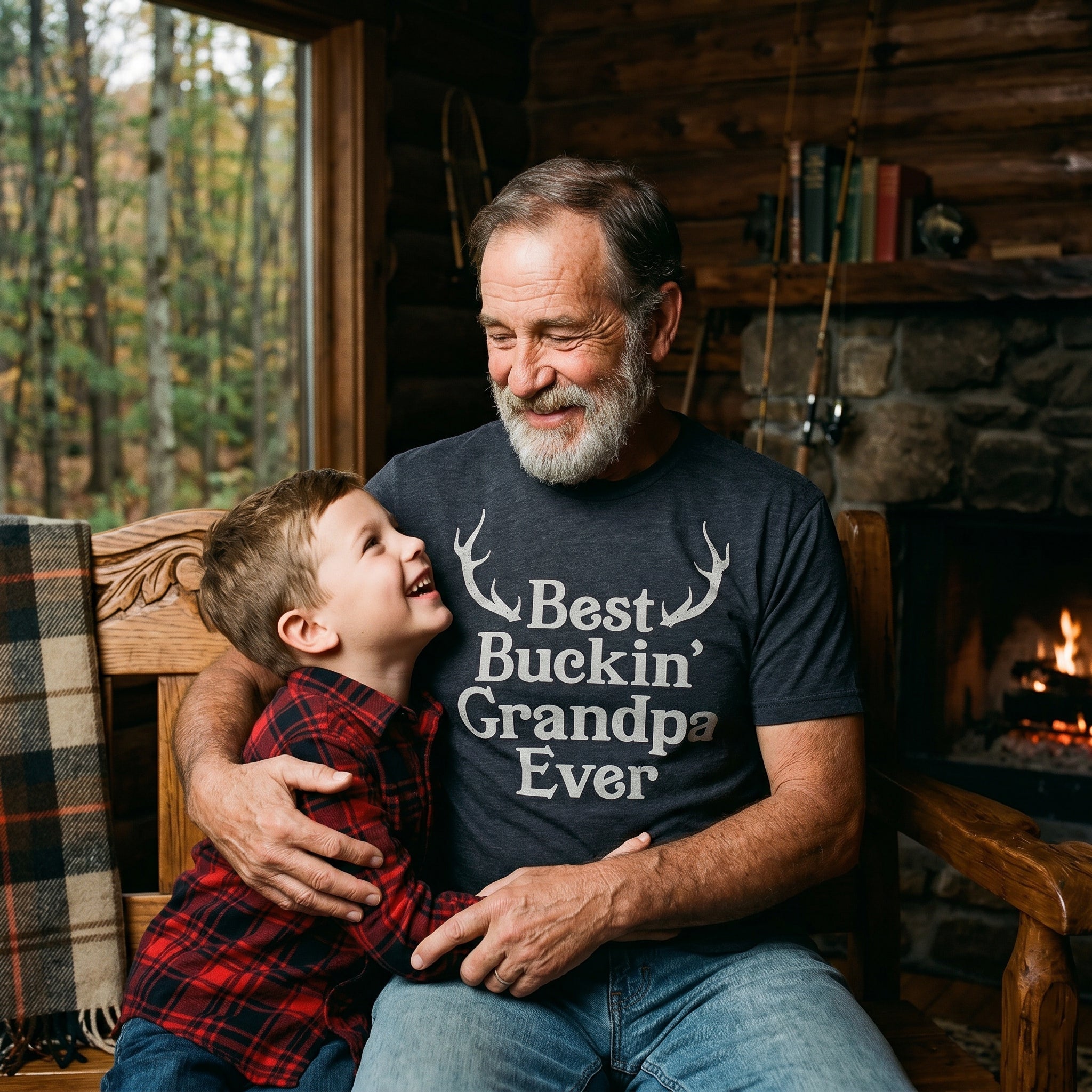 Best Buckin' Grandpa Men's T Shirt
