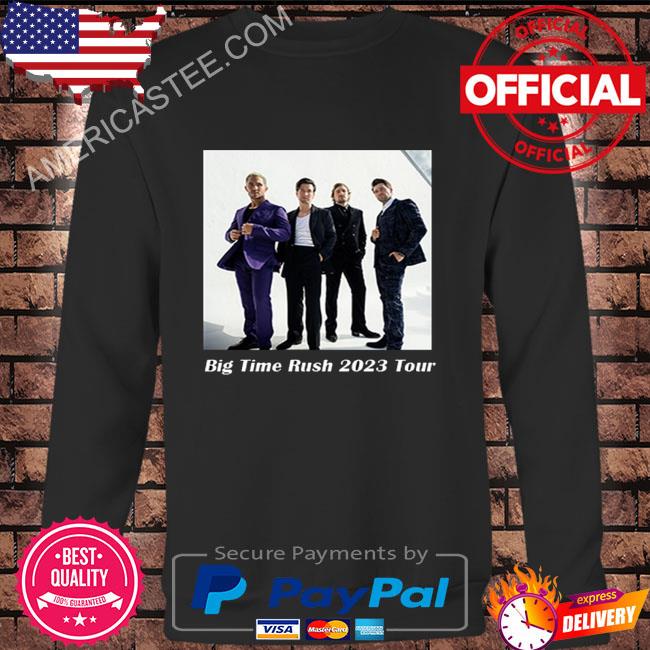 Big Time Rush Concert Setlist Shirt