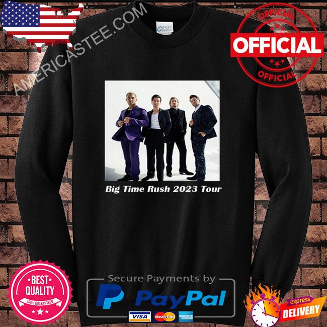 Big Time Rush Concert Setlist Shirt