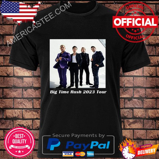 Big Time Rush Concert Setlist Shirt