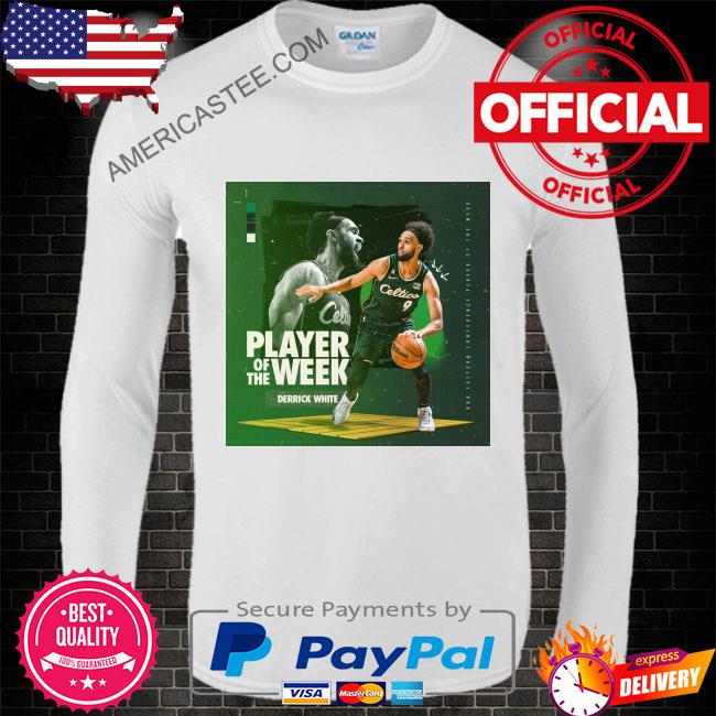 Boston Celtics player of the week derrick white shirt